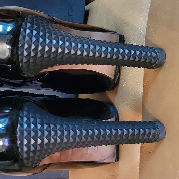 Dsquared2 woman platform boots with laces, black, Size EU 36, lacquered - Picture 7 of 7